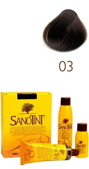 Sanotint 03 Barva na vlasy CLASSIC přírodní kaštan 125 ml