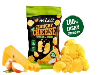 Mixit Křupavý sýr do kapsy - irský cheddar a cibule 20 g