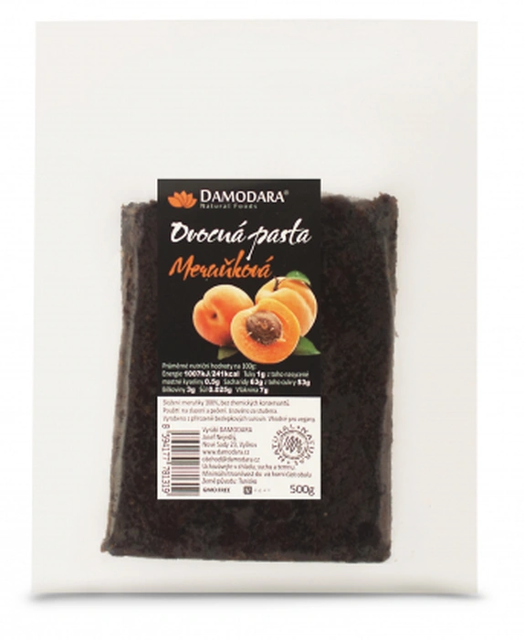 Damodara Ovocná pasta meruňková 500g