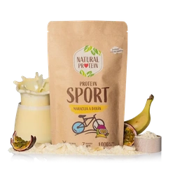 NaturalProtein Protein SPORT maracuja a banán 350 g