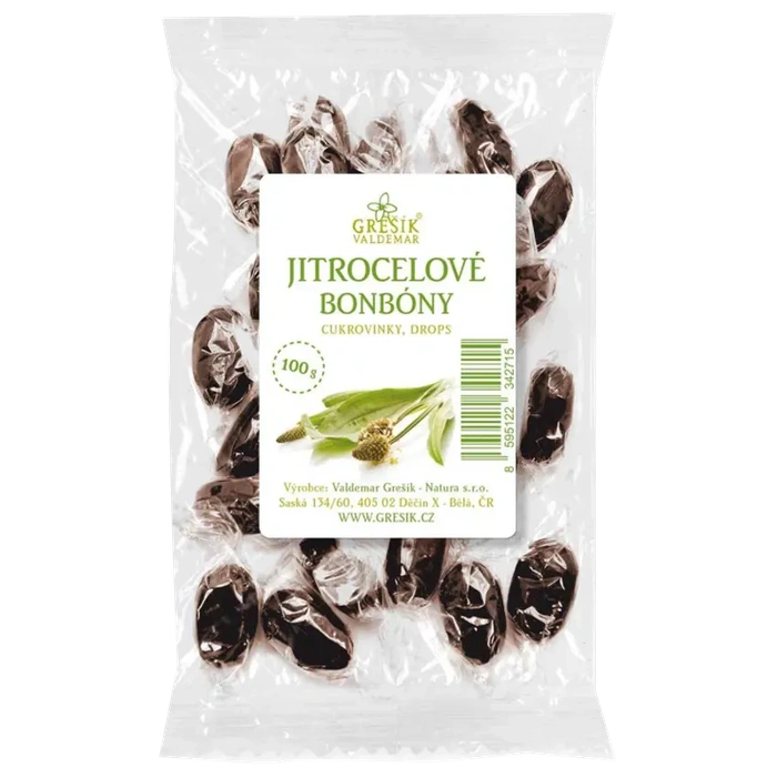 Grešík Jitrocelové bonbony 100 g