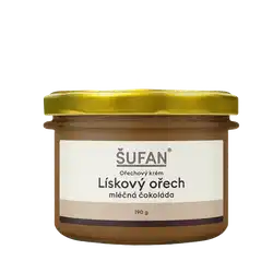 Šufan Krém Lískový ořech s mléčnou čokoládou 190 g