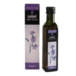 Health Link Lněný olej 250 ml BIO