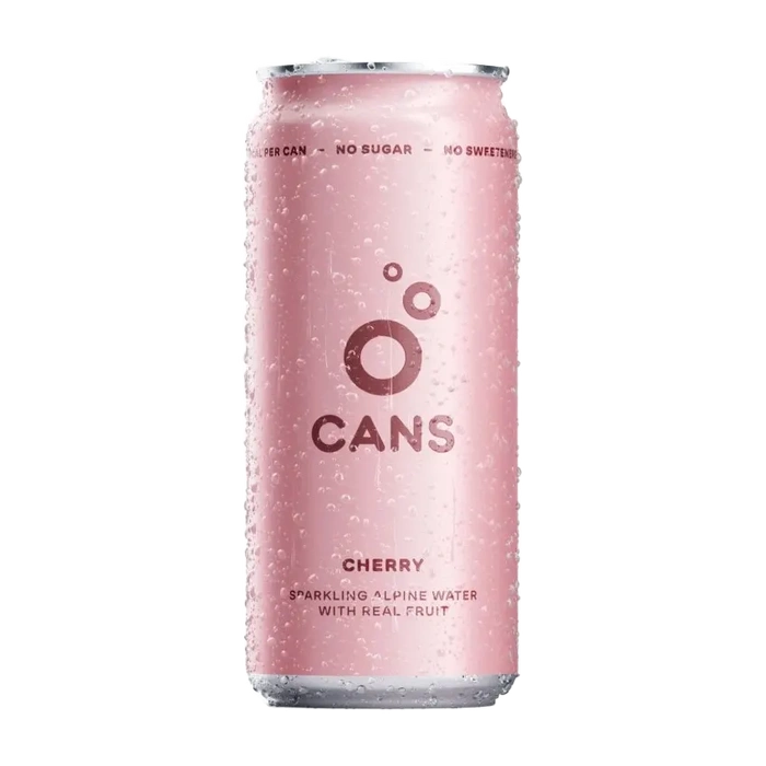CANS Jemně perlivá voda Višeň a třešeň 330 ml