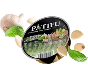 Patifu tofu paštika bazalka-česnek 100g BLP