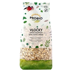 PROBIO Vločky ovesné bezlepkové extra tenké a křehké 500 g BIO