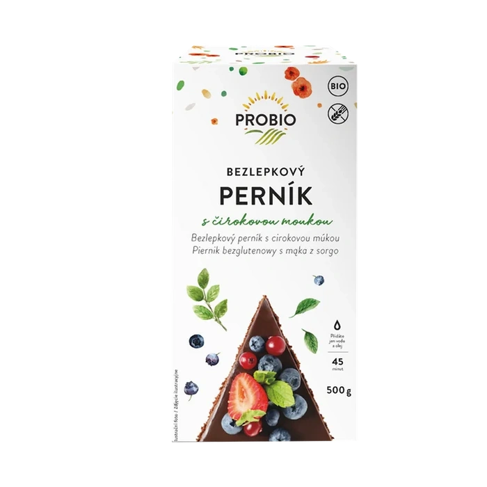 PROBIO Perník bezlepkový s čirokovou moukou 500g BIO