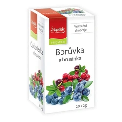Apotheke Premier Borůvka a brusinka 20x2 g