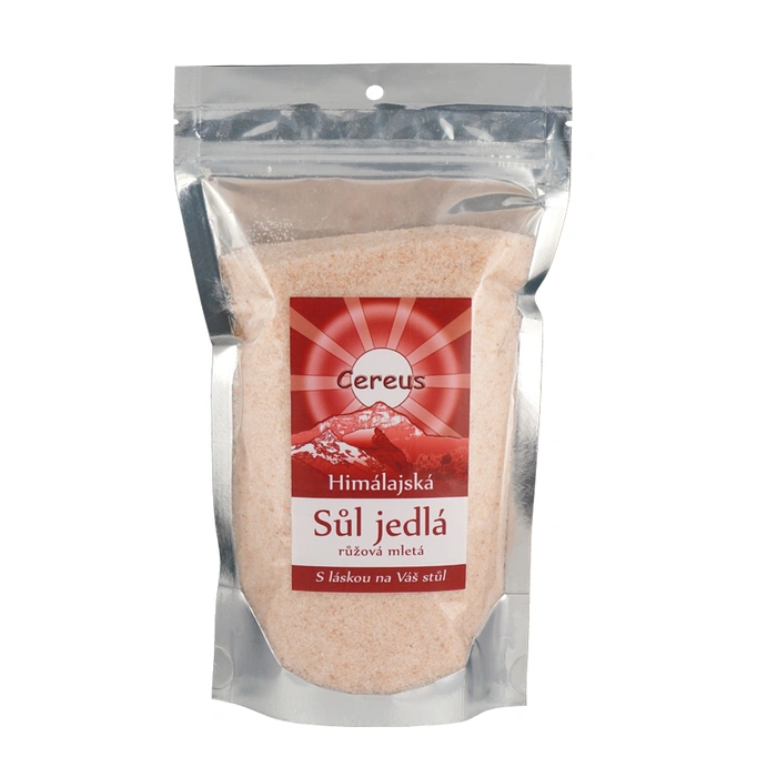 Cereus Růžová himálajská mletá sůl 560g