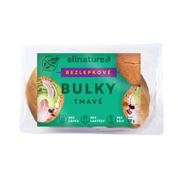 Allnature Bezlepkové bulky tmavé 100 g