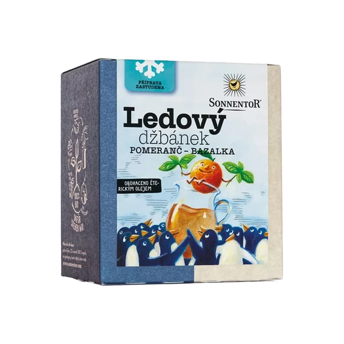 Sonnentor Čaj Ledový džbánek pomeranč bazalka 16x2,5 g BIO