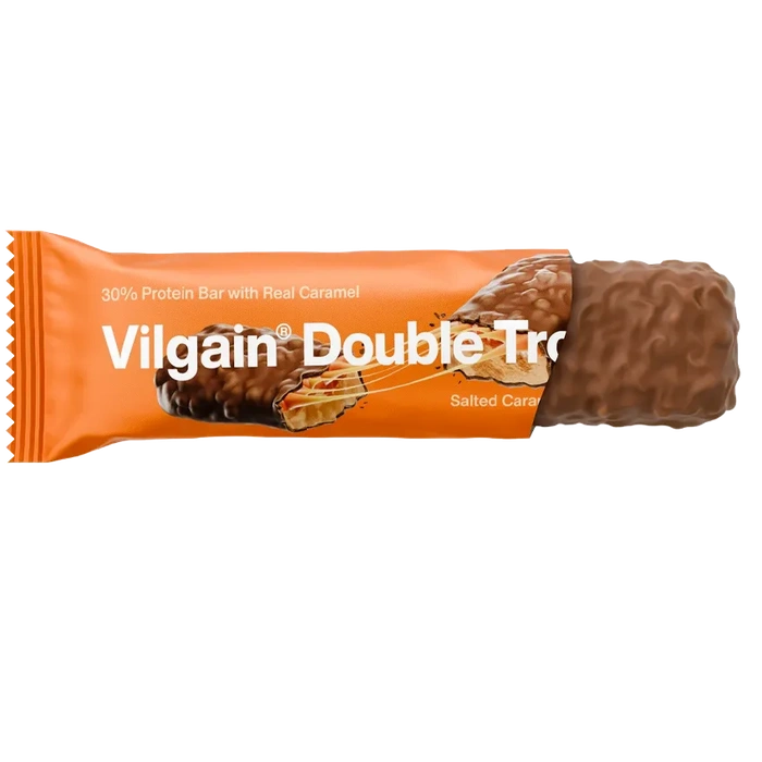 Vilgain Double Trouble Protein Bar arašídy se slaným karamelem 55 g