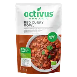 Activus Curry  Bowl červený s shiitake a čočkou BLP 283g BIO
