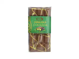 KAMILA CHOCOLATES Dubajská čokoláda mléčná 90g