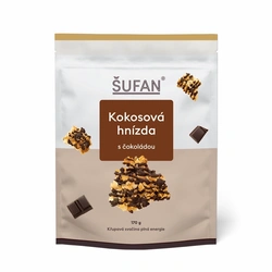 Šufan Kokosová hnízda s čokoládou 170 g