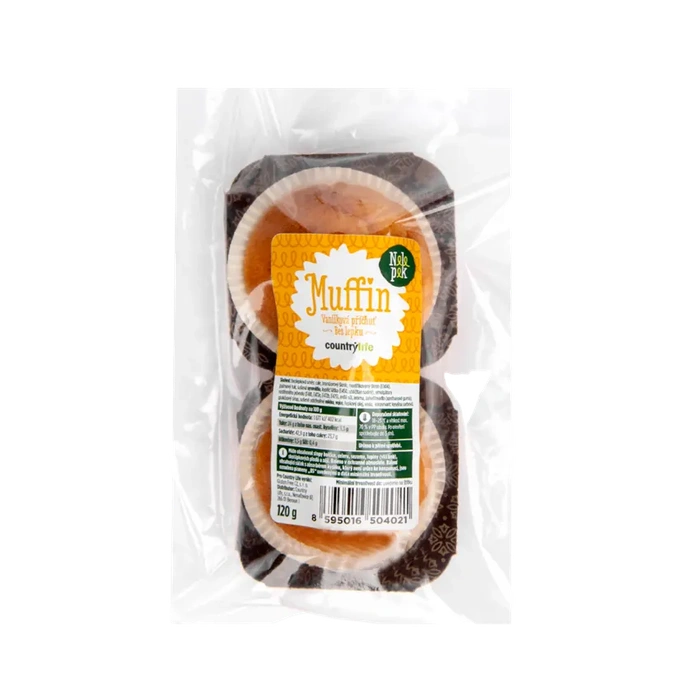 Country Life Muffin vanilkový bez lepku 120 g