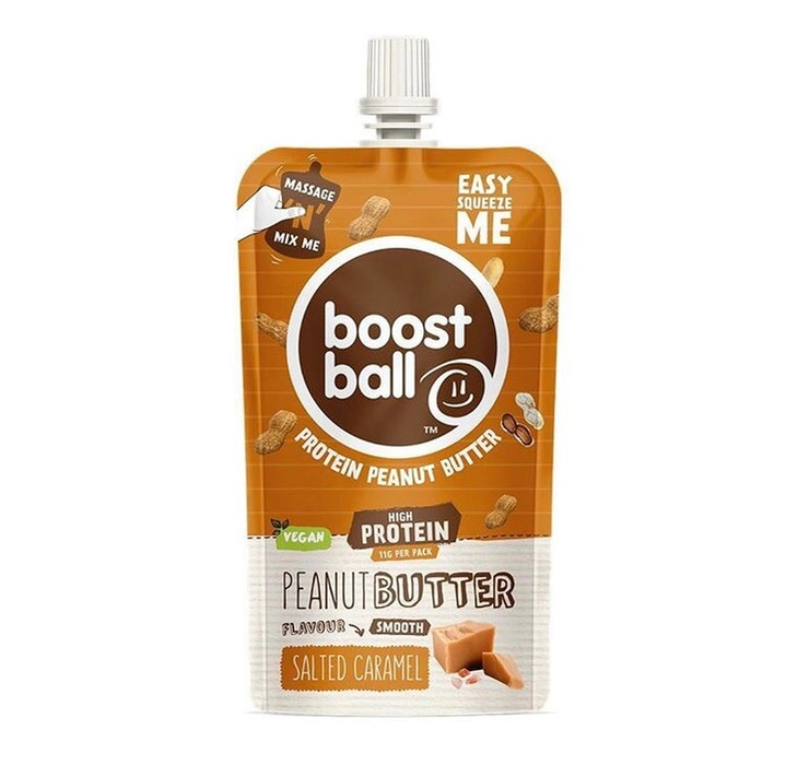 Boost Arašídové máslo s přidaným proteinem Slaný karamel 45g