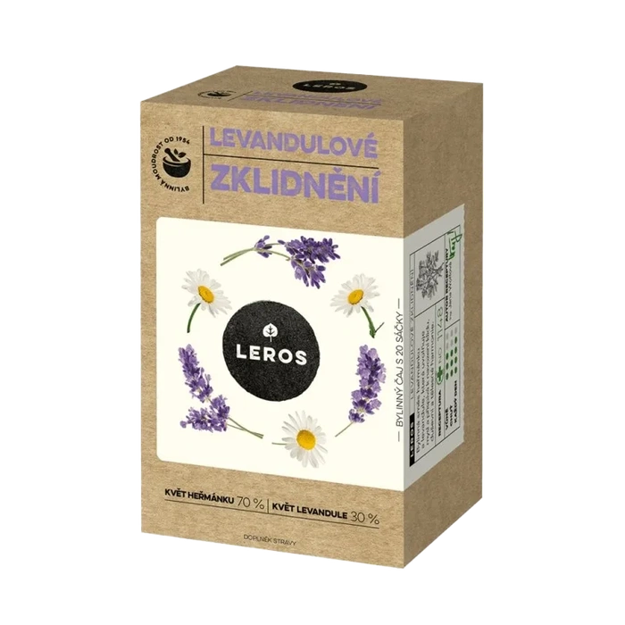LEROS Levandulové zklidnění 20x1g