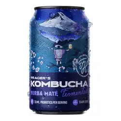 Prager's Kombucha Yerba maté 330 ml