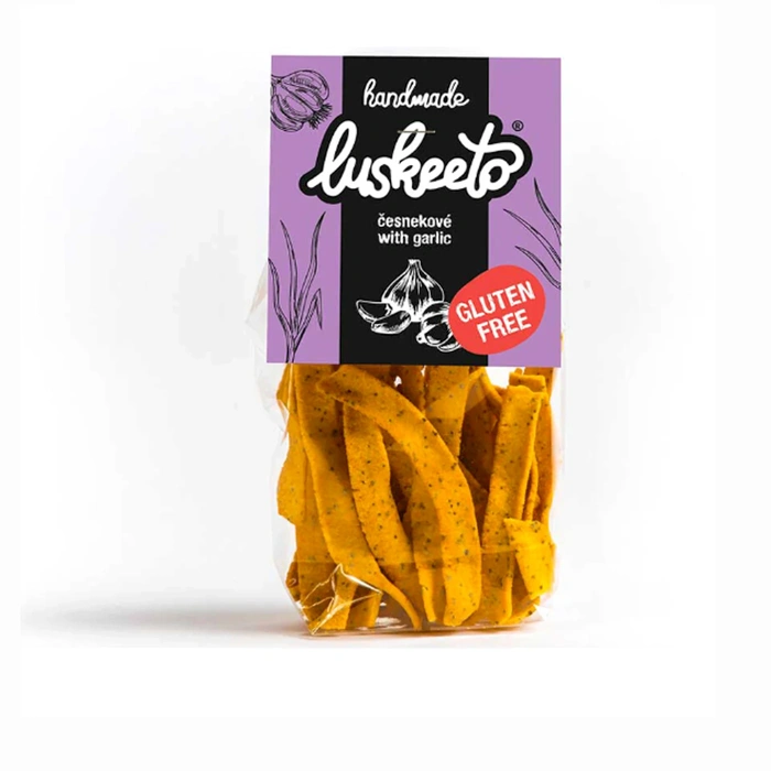 Luskeeto Krekry luštěninové s česnekem 70 g