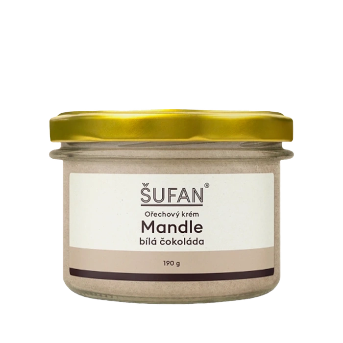 Šufan Krém Mandle s bílou čokoládou 190 g