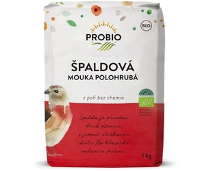 PROBIO Špaldová mouka polohrubá 1 kg BIO
