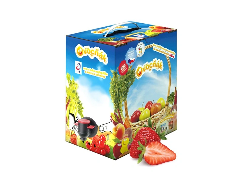 Ovocňák Mošt jablko jahoda 3l