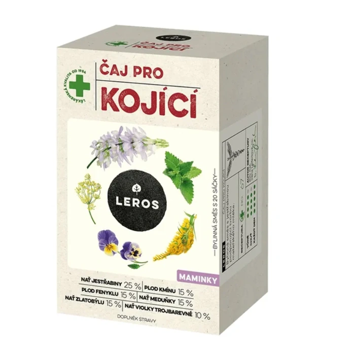 Leros Čaj pro kojící 20x1,5 g