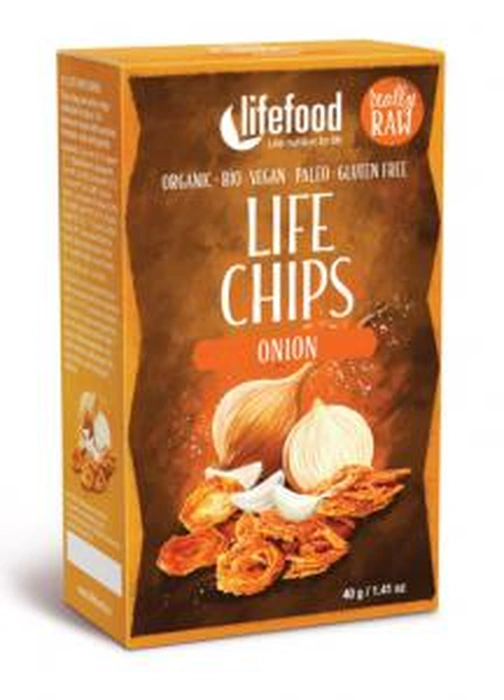 Lifefood Life Chips cibule 40 g BLP Bio