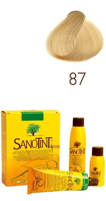 Sanotint 87 Barva na vlasy SENSITIVE velmi zlatý blond 125 ml