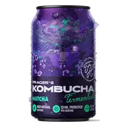 Prager's Kombucha Matcha 330 ml