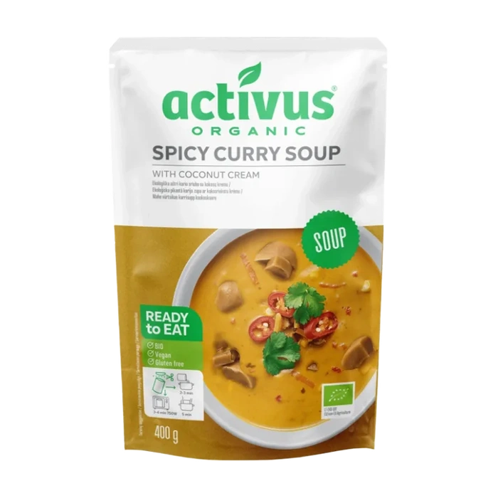 Activus Polévka pikantní s curry BLP 400g BIO