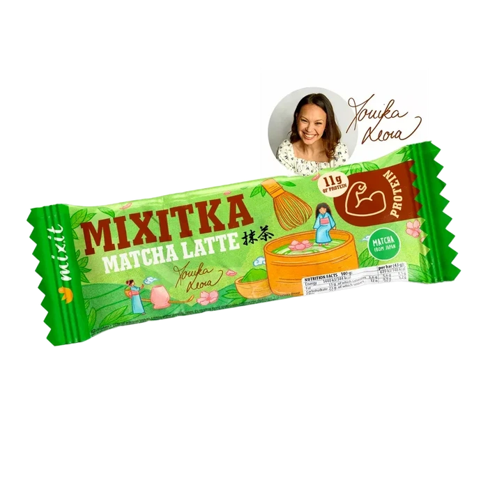 Mixit Prebiotická Mixitka Moniky Leové bez lepku: Matcha latte 43g BLP