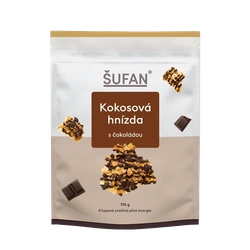 Šufan Kokosová hnízda s čokoládou 170 g