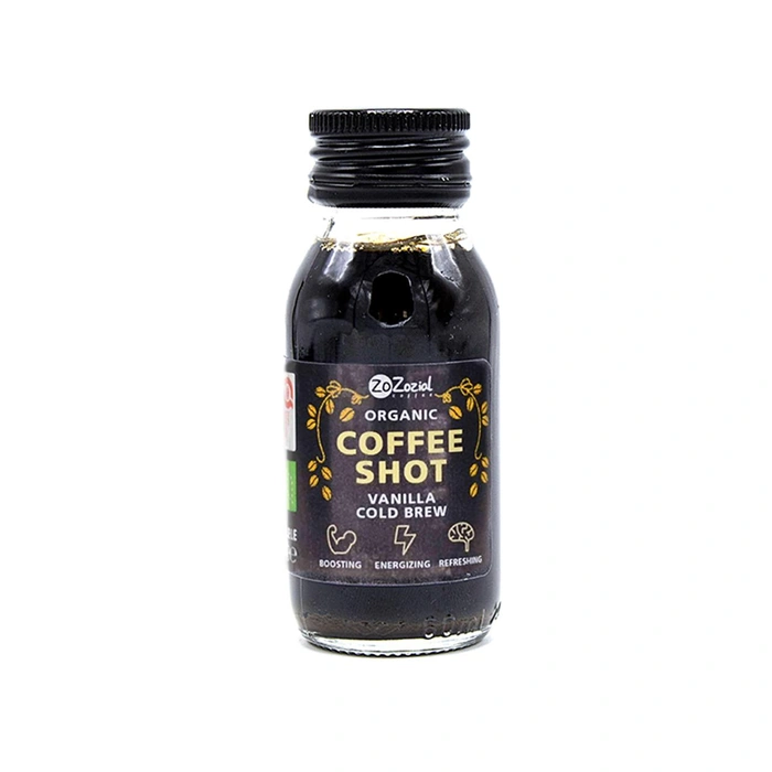 ZoZozial Coffee Shot vanilka 60ml Bio