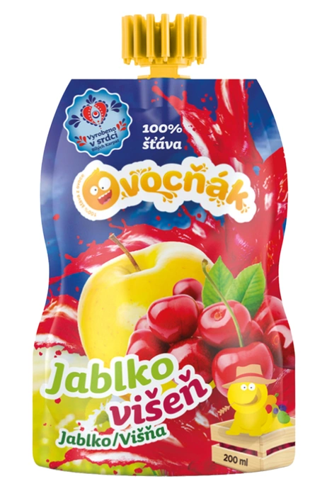 Ovocňák Mošt jablko višeň 200 ml
