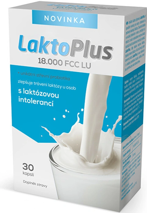 Salutem Pharma LaktoPlus 18.000 FCC LU 30 kapslí