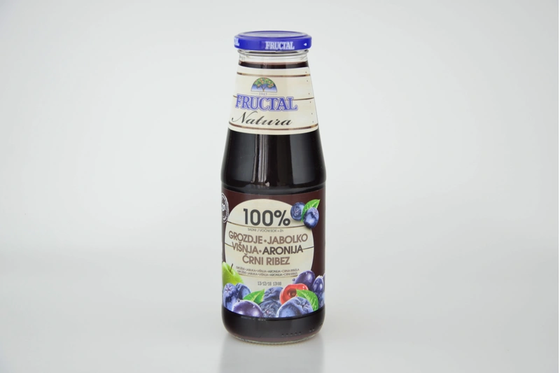 Fructal Šťáva aronie + hrozno 0,7 l