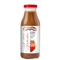 Ovocňák mošt ve skle jablko jahoda 750 ml