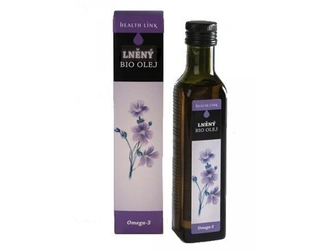 Health Link Lněný olej 250 ml BIO