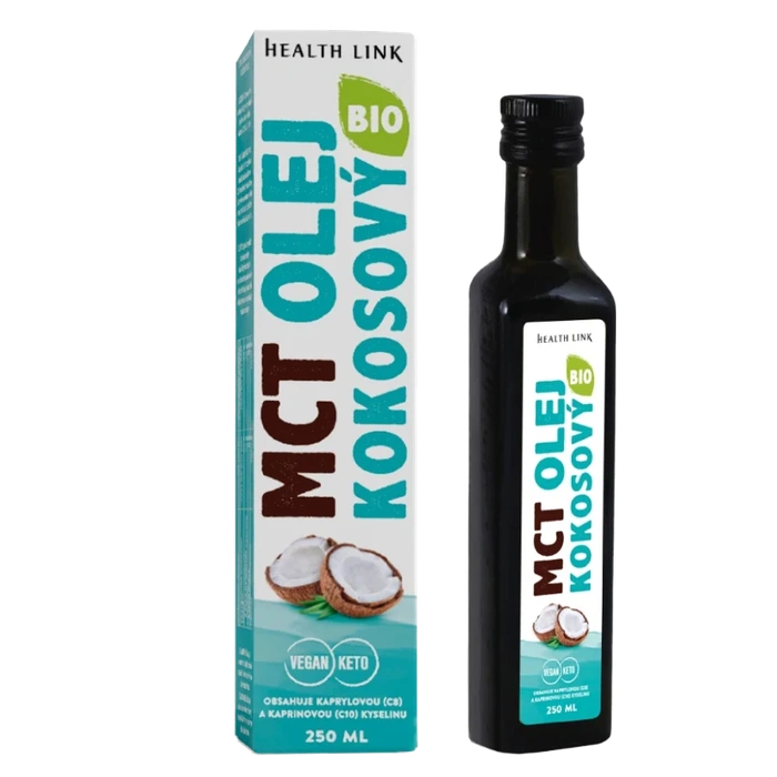 Health Link MCT kokosový olej 250 ml BIO